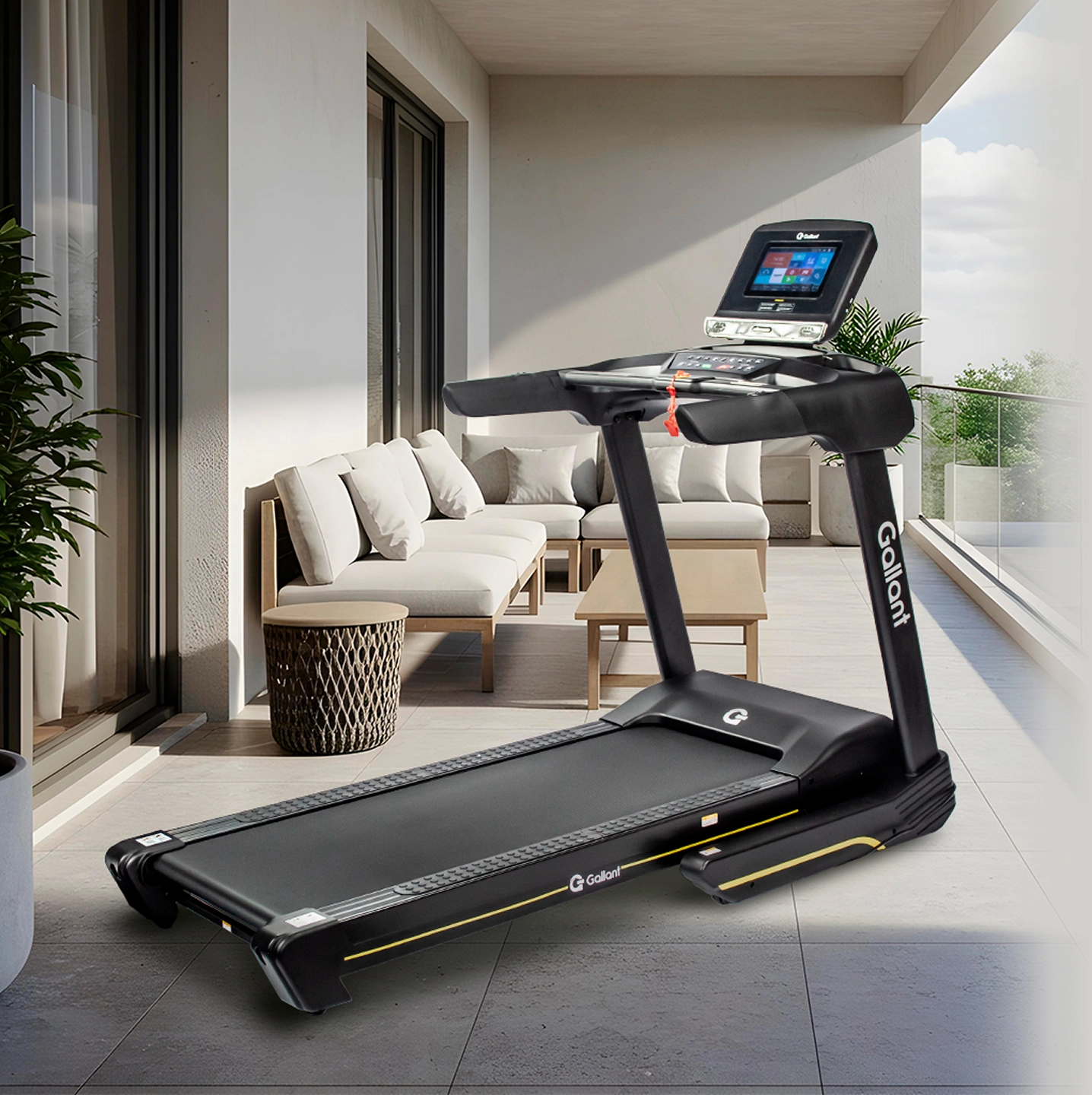 Imagem da esteira Ergométrica Gallant Elite para direita